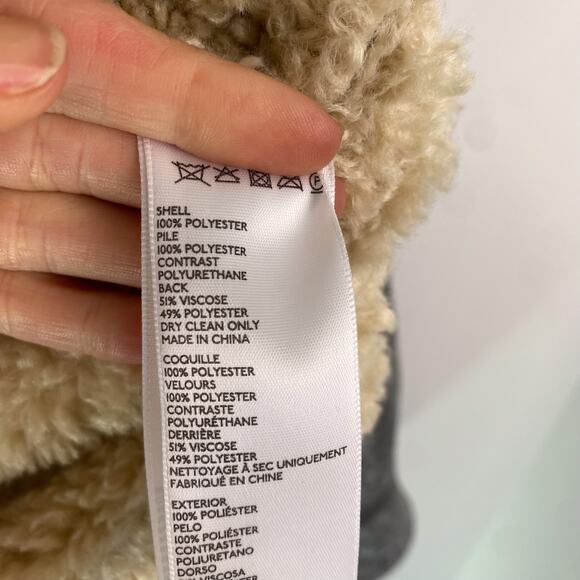 NWT Urban Outfitters BDG Stevie Aviator Coat Gray Small - Picture 7 of 8